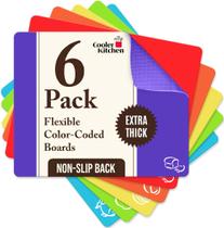 Conjunto de Tábuas de Corte Flexíveis Cooler Kitchen 6 Peças 38x30 cm Conjunto de Tábuas de Corte Flexíveis Cooler Kitchen 6 Peças 38x30 cm
