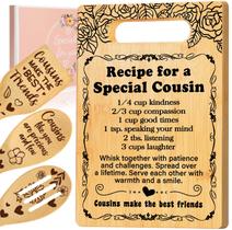 Conjunto de tábuas de corte GevguxLuo Cousin Gift 30x20x1 cm