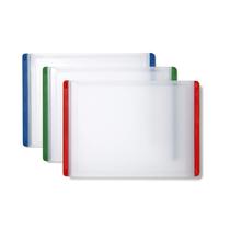 Conjunto de tábuas de corte OXO Good Grips de 3 peças de plástico para todos os dias Conjunto de tábuas de corte OXO Good Grips de 3 peças de plástico para todos os dias