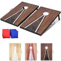 Conjunto de tabuleiro Cornhole GoSports 91x61 cm Portable Toss Game
