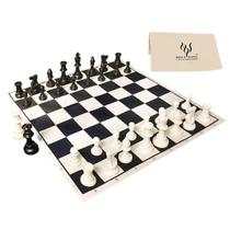 Conjunto de tabuleiro de xadrez HOLYKING 19 Tournament Cloth com bolsa