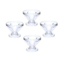 Conjunto De Taça Paris Vemplast 150Ml 4Un Natural Conjunto De Taça Paris Vemplast 150Ml 4Un Natural