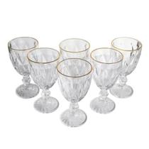 Conjunto de Taças 325ml 6 Peças Diamond Mark Blank Conjunto de Taças 325ml 6 Peças Diamond Mark Blank