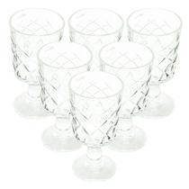 Conjunto de Taças Artemis Transparente 260ml 6 Peças