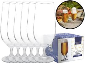 Conjunto De Taças Beer Gastro Em Cristal Para Cerveja Chopp 6 Unidades Bohemia