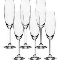 Conjunto de Taças Champanhe 220ML Gastro 6PÇS Bohemia 56079 Conjunto de Taças Champanhe 220ML Gastro 6PÇS Bohemia 56079