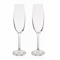 Conjunto de Taças de Champanhe de Cristal Bohemia Gastro Colibri Cristal 2 peças 220/4S032-2pç