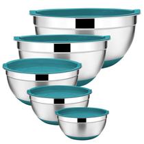 Conjunto de taças de mistura e-FAR em aço inoxidável 1/1,5/2,5/3,5/7 L