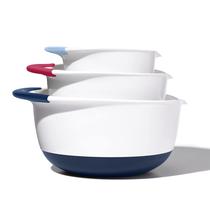 Conjunto de taças de mistura OXO Good Grips Plastic 4,7 L com alças