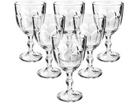 Conjunto de Taças de Vidro para Água 6 Peças 300 ml Faces Transparente Lyor Conjunto de Taças de Vidro para Água 6 Peças 300 ml Faces Transparente Lyor
