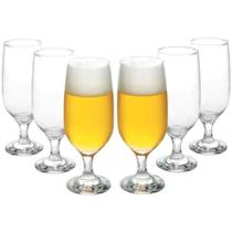 Conjunto de Taças de Vidro para Cerveja 6 Peças 300ml Floripa