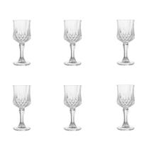 Conjunto De Taças De Vidro Para Licor 6 Peças 60 Ml Diamante Lyor Conjunto De Taças De Vidro Para Licor 6 Peças 60 Ml Diamante Lyor