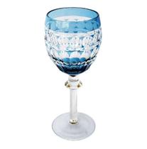 Conjunto De Tacas De Vinho De Vidro azul 6 peças TR0220 - Incasa