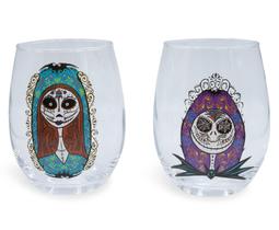 Conjunto de taças de vinho Silver Buffalo Disney Nightmare Before Christmas