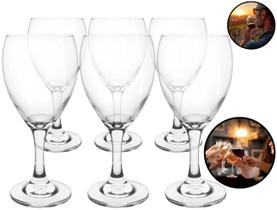 Conjunto De Taças Em Vidro Incolor Para Mesa Posta Capacidade De 340ml 6 Unidades