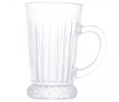 Conjunto de Taças para Cappuccino Deli Diamante em Cristal Ecológico 210ml 6 Peças - Lyor