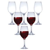 Conjunto De Taças Para Vinho Ruvolo One 385 Ml 6 Peças Transparente