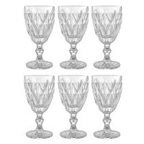 Conjunto de Taças para Vinho Vitral Verre 6 Peças 240ml 15CM