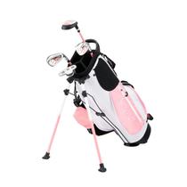 Conjunto de Taco de Golfe KVV Júnior 5-7 Anos 4 Peças Rosa