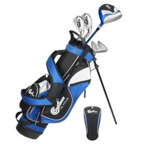Conjunto de tacos de golfe júnior Confidence para canhotos, 8 a 12 anos