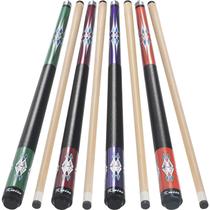 Conjunto de tacos de piscina Kmise de 58" Canadian Maple, 18-21 onças, 4 cores