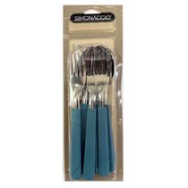 Conjunto de Talheres 12PCS 1147/960 Azul - Simonaggio