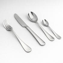 Conjunto de Talheres 4 Peças Base em Aço Inox Meio Brilho Conjunto de Talheres 4 Peças Base em Aço Inox Meio Brilho