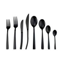 Conjunto de talheres 48 Peças Aço Inox Fracalanza Preto Conjunto de talheres 48 Peças Aço Inox Fracalanza Preto