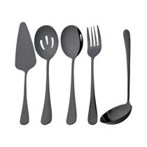 Conjunto De Talheres 5/7 Peças, Talheres, Utensílios De Jantar, Escorredor, Colheres, Garfo Para