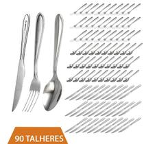 Conjunto De Talheres 90 Peças garfo faca Colher Restaurante