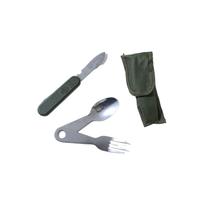 Conjunto de talheres de acampamento CT14 multifuncional ao ar livre