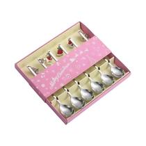 Conjunto De Talheres De Aço Inoxidável Com Tema De Rena De Natal, 6 Peças, Colheres E Garfos Para Conjunto De Talheres De Aço Inoxidável Com Tema De Rena De Natal, 6 Peças, Colheres E Garfos Para