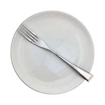 Conjunto De Talheres De Aço Inoxidável Prata 6 Peças, Faca De Bife, Garfos, Talheres Com Acabamento