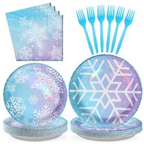 Conjunto de talheres de festa Grencian Snowflake Christmas Winter Conjunto de talheres de festa Grencian Snowflake Christmas Winter