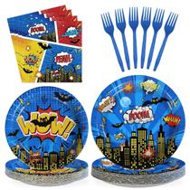 Conjunto de talheres de festa Grencian Super Theme Hero Birthday Conjunto de talheres de festa Grencian Super Theme Hero Birthday