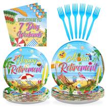 Conjunto de talheres de festa Grencian Tropical Retirement 96 unidades Conjunto de talheres de festa Grencian Tropical Retirement 96 unidades