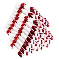 Conjunto de talheres de plástico vermelho pré-laminado 400PCS Joyido Conjunto de talheres de plástico vermelho pré-laminado 400PCS Joyido
