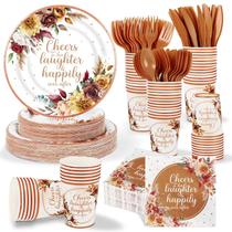 Conjunto de talheres descartáveis EYNDYN Fall Wedding 350 unidades