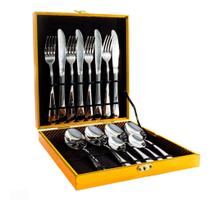 Conjunto De Talheres Dourado 16 Peças Dusseldorf Premium Conjunto De Talheres Dourado 16 Peças Dusseldorf Premium