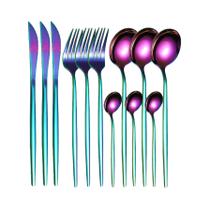 Conjunto De Talheres Finos De Aço Inoxidável 12 Peças Portugal Faca De Bife Garfo Colher De