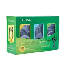 Conjunto de talheres FULING 300 Combo Box Black Plastic Heavyweight