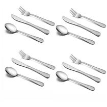 Conjunto de talheres HaWare de 12 peças em aço inoxidável para crianças
