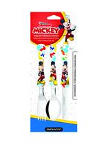 Conjunto de Talheres Infantil Simonaggio Disney Kids - 3 Pçs Mickey