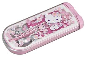Conjunto de talheres OSK CT-20 Hello Kitty Sakura para meninas, 6 unidades