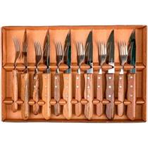 Conjunto de Talheres para Churrasco com 12 Peças Simonaggio Conjunto de Talheres para Churrasco com 12 Peças Simonaggio