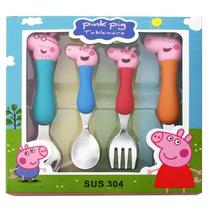 Conjunto de Talheres para Crianças Família Peppa: Peppa Pig Tableware - Choice