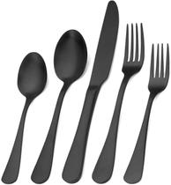 Conjunto de Talheres SHARECOOK 30 Peças - Aço Inoxidável Matte Black Conjunto de Talheres SHARECOOK 30 Peças - Aço Inoxidável Matte Black