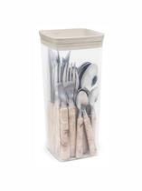 Conjunto de Talheres Simonaggio Elementos 25 Pçs - Travertino