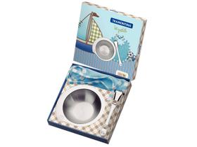 Conjunto de Talheres Tramontina Inox Infantil 3 Peças Le Petit 64250/650