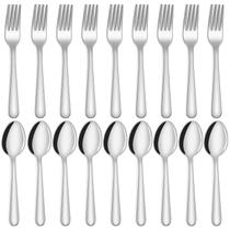 Conjunto de talheres Unokit Food Grade em aço inoxidável de 24 peças Conjunto de talheres Unokit Food Grade em aço inoxidável de 24 peças